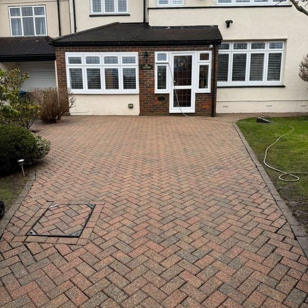 Patio clean, after